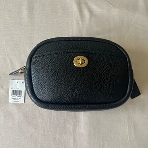 COACH Soft Pebbled Leather Camera Bag